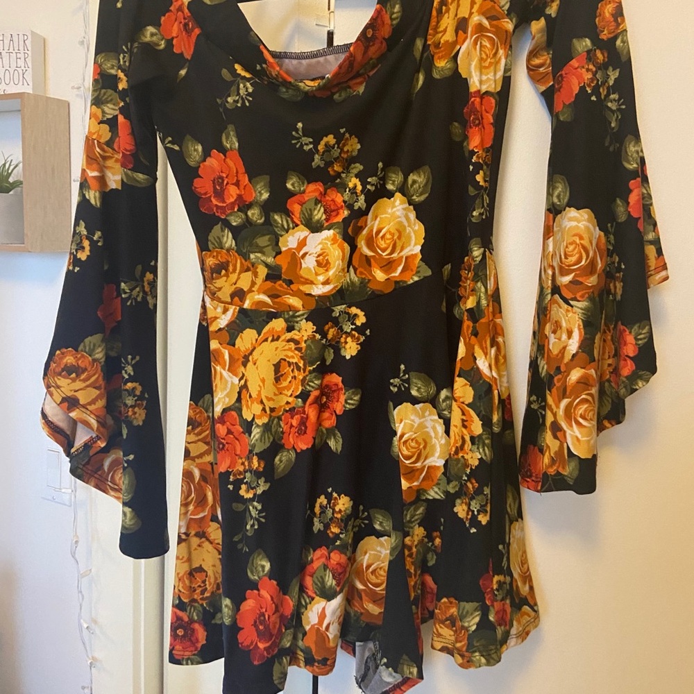 Fall Off-the-Shoulder Romper
